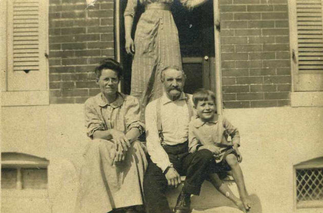 Ella Allard Collins, Uncle Samuel Wilson, Son Frank W Collins
