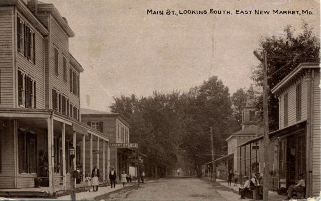 Main Street, Looking South, East New Market, MD
