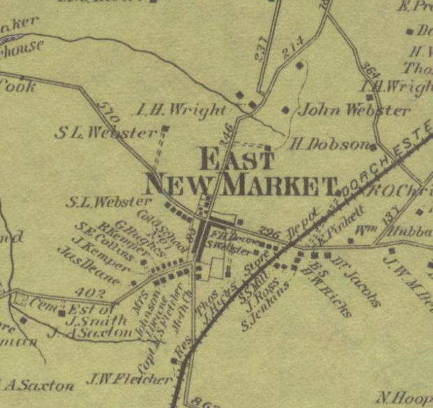 East New Market, District 2, 1877