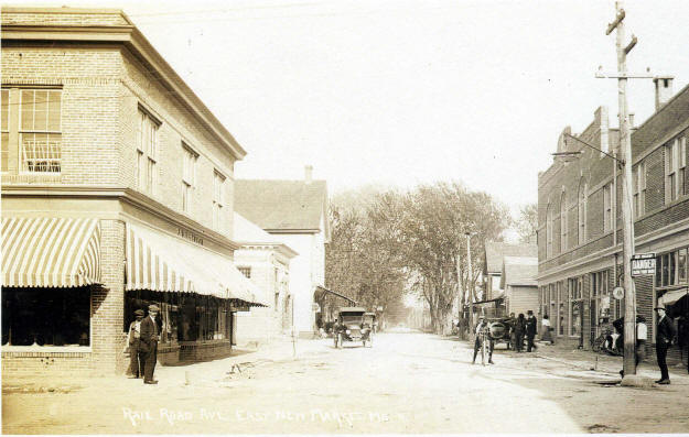 Railroad Avenue, East New Market, MD 1916