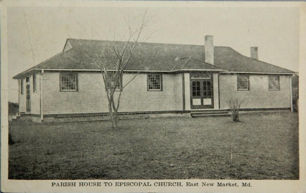 Parish House to Episcopal Church, East New Market, MD